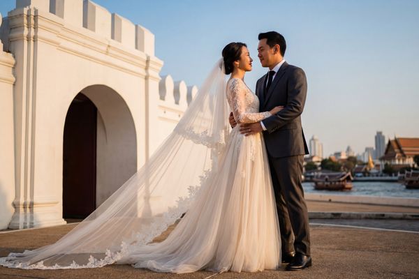 Phra Sumen Fort & Santichaiprakarn Park wedding photography Phra Sumen Fort & Santichaiprakarn Park wedding photography Bangkok