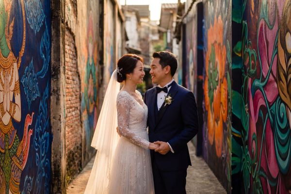 Talat Noi Street Art wedding photography Talat Noi Street Art wedding photography Bangkok