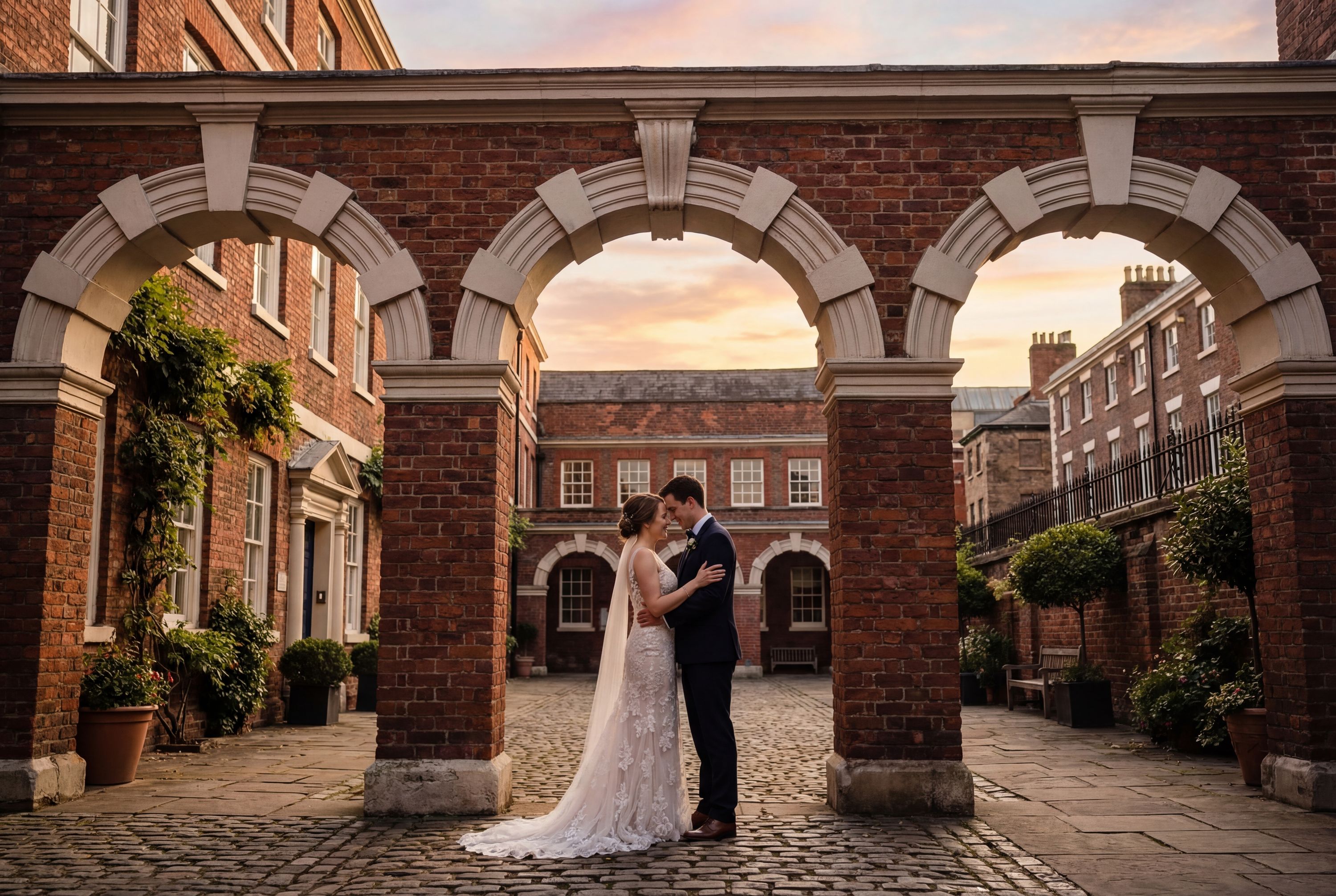 Wedding photography Liverpool - Bluecoat Arts Centre