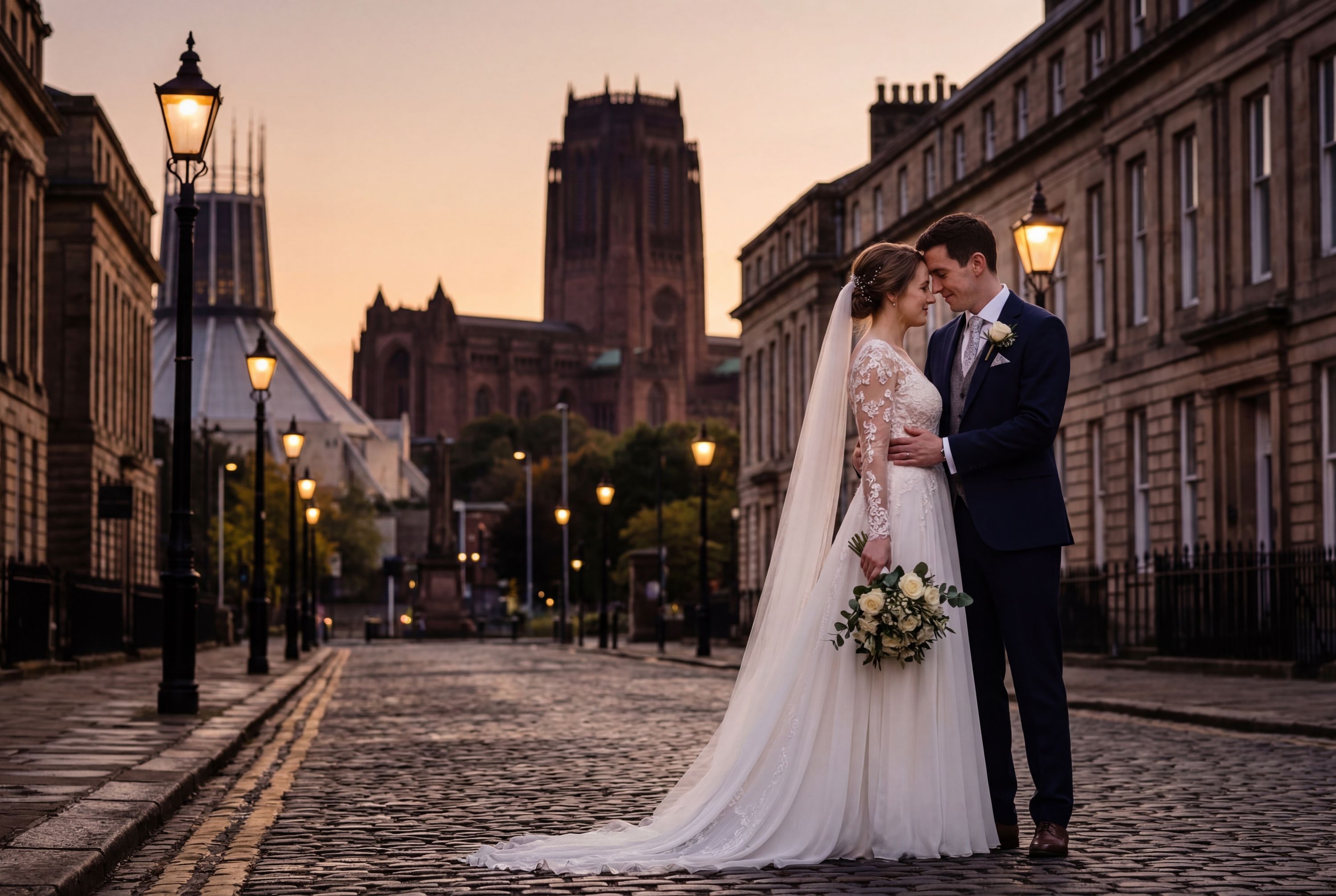 Wedding photography Liverpool - Hope Street