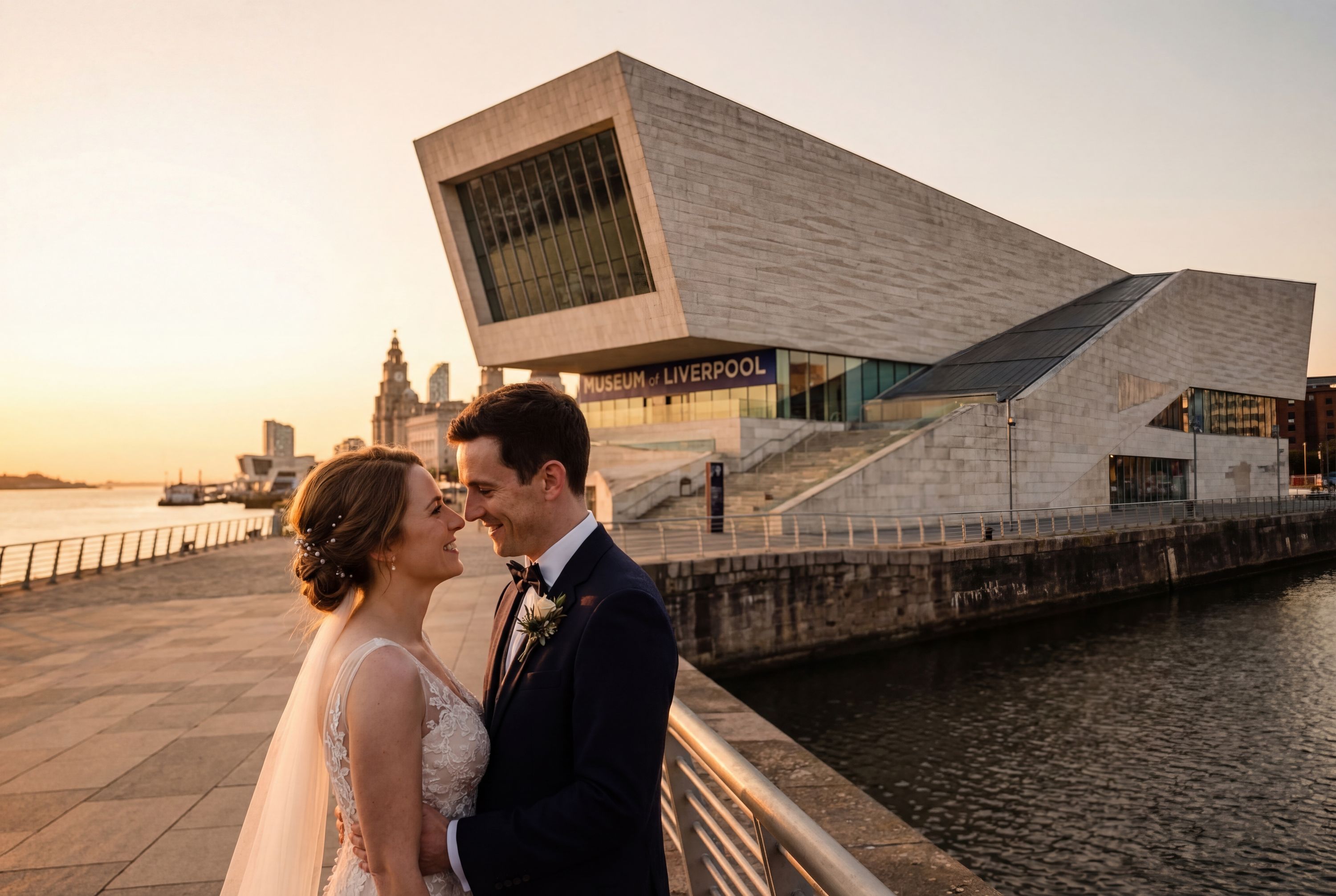 Wedding photography Liverpool - Museum of Liverpool