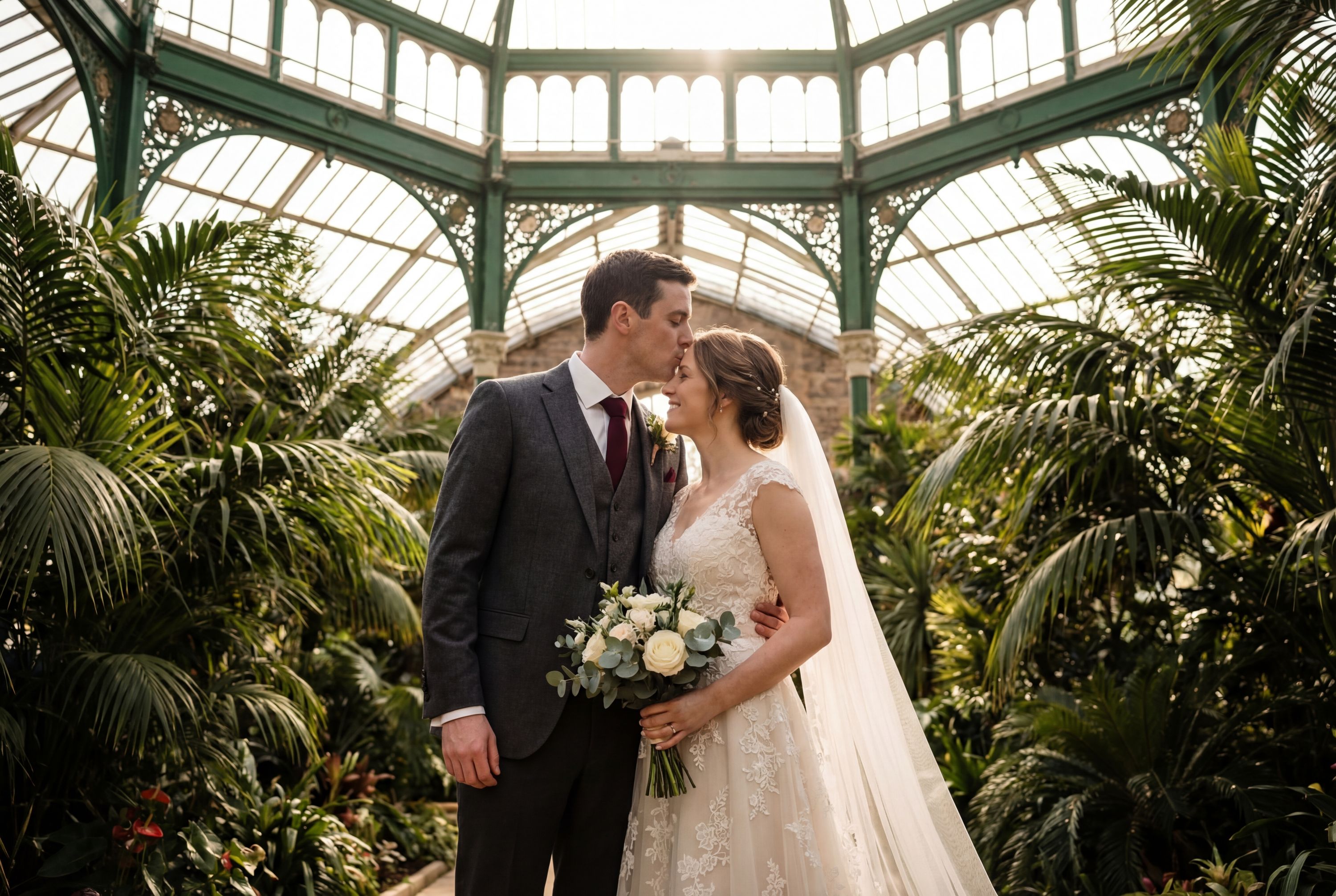 Wedding photography Liverpool - Sefton Park Palm House