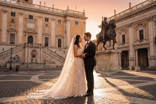 Capitoline Hill (Piazza del Campidoglio) wedding photography Capitoline Hill (Piazza del Campidoglio) wedding photography Rome