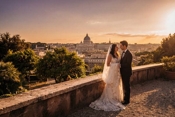 Giardino degli Aranci (Orange Garden) wedding photography Giardino degli Aranci (Orange Garden) wedding photography Rome