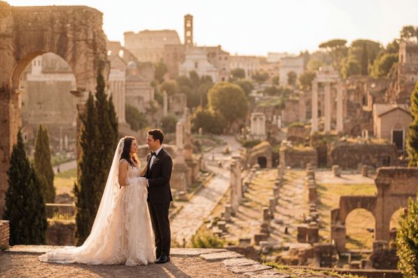 Palatine Hill wedding photography Palatine Hill wedding photography Rome