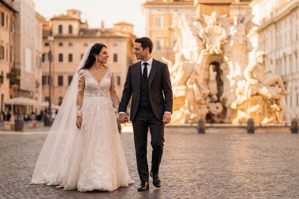Piazza Navona wedding photography Piazza Navona wedding photography Rome