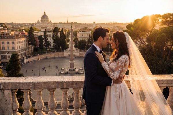 Pincio Terrace (Terrazza del Pincio) wedding photography Pincio Terrace (Terrazza del Pincio) wedding photography Rome