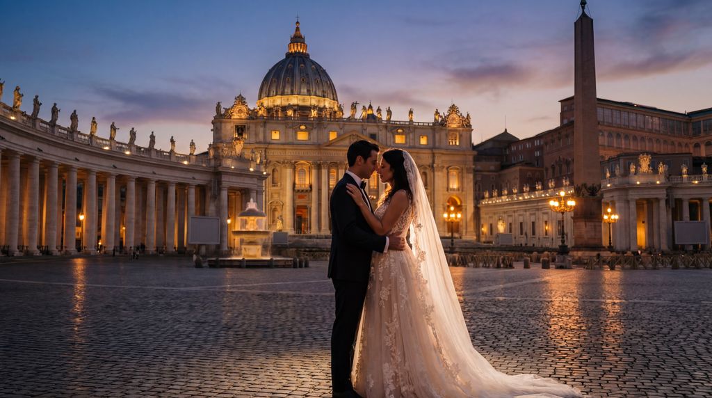 St. Peter's Square (Vatican City) wedding photography, Rome, St. Peter's Square (Vatican City) wedding photography, Rome,