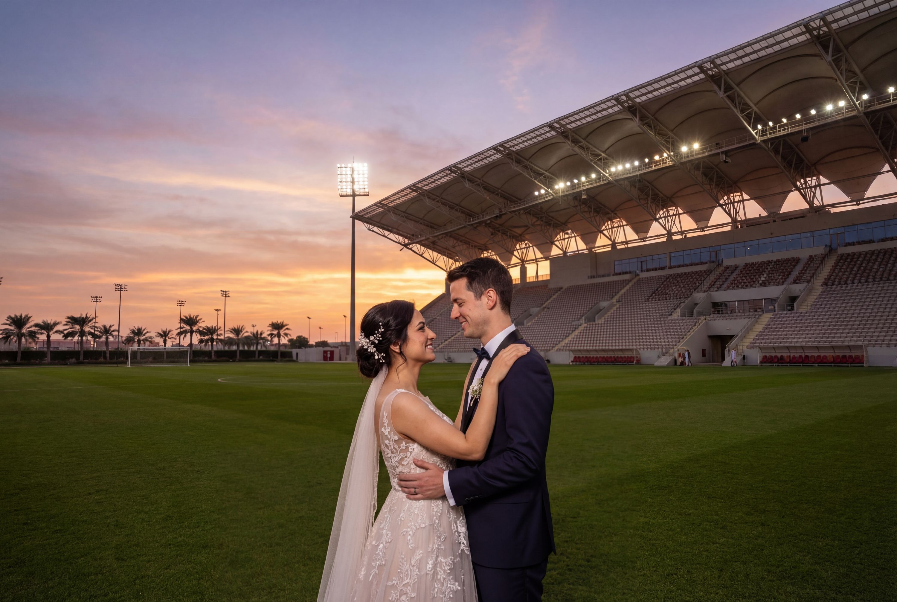Wedding photography Isa Town - Bahrain National Stadium