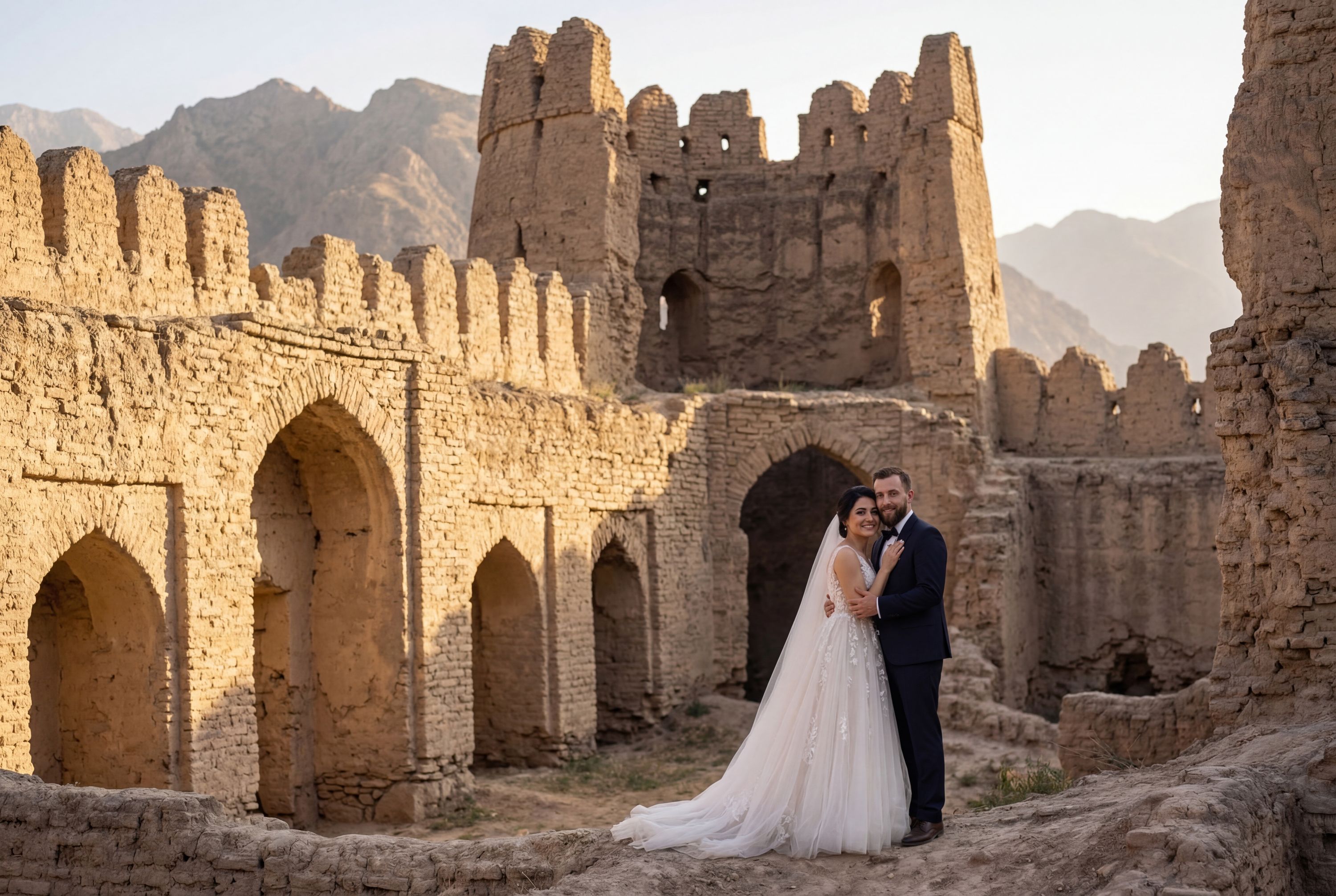 Wedding photography Kulob - Kuhna Kulob (Ancient Fortress Remains)