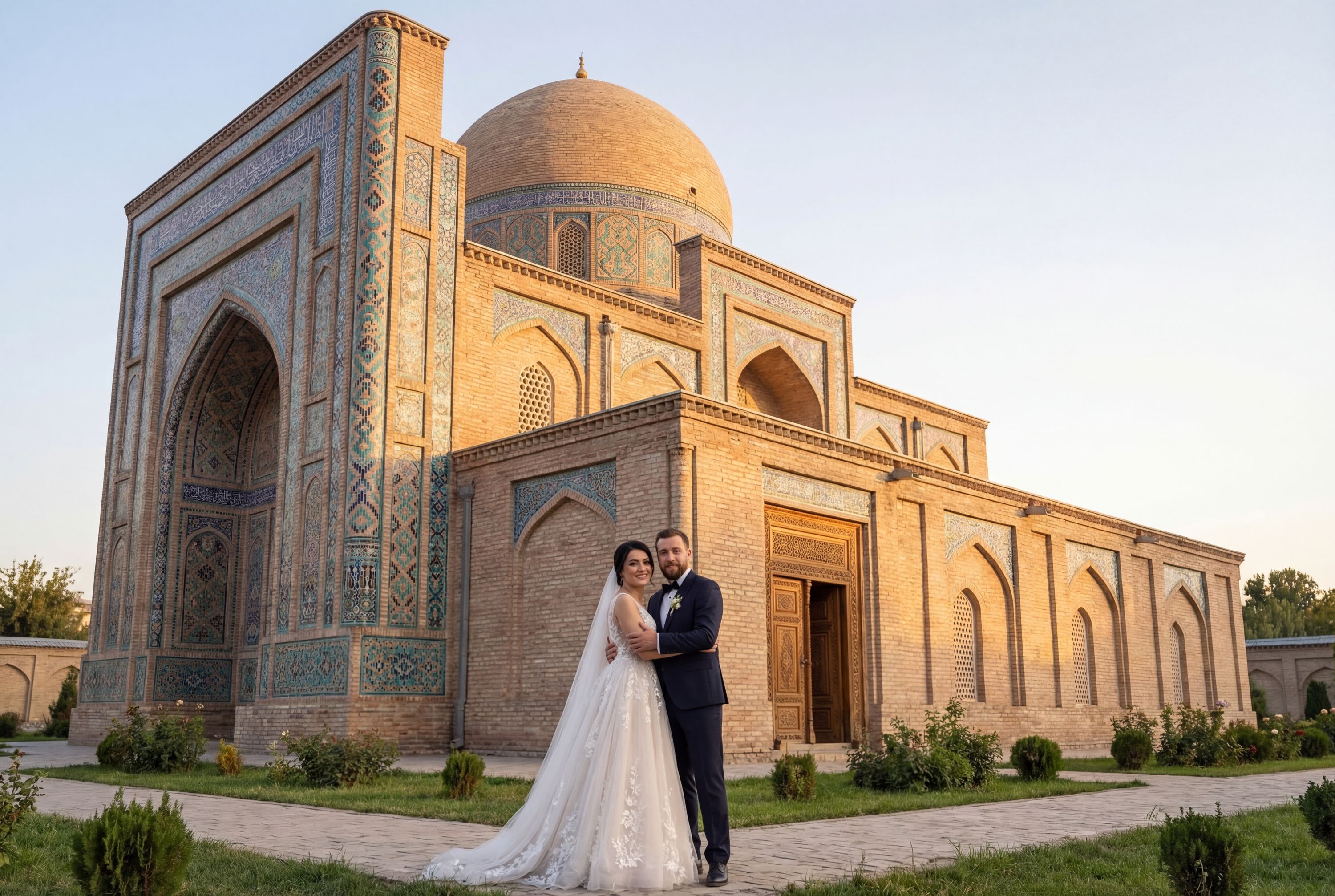 Wedding photography Kulob - Mausoleum of Mir Sayyid Ali Hamadoni