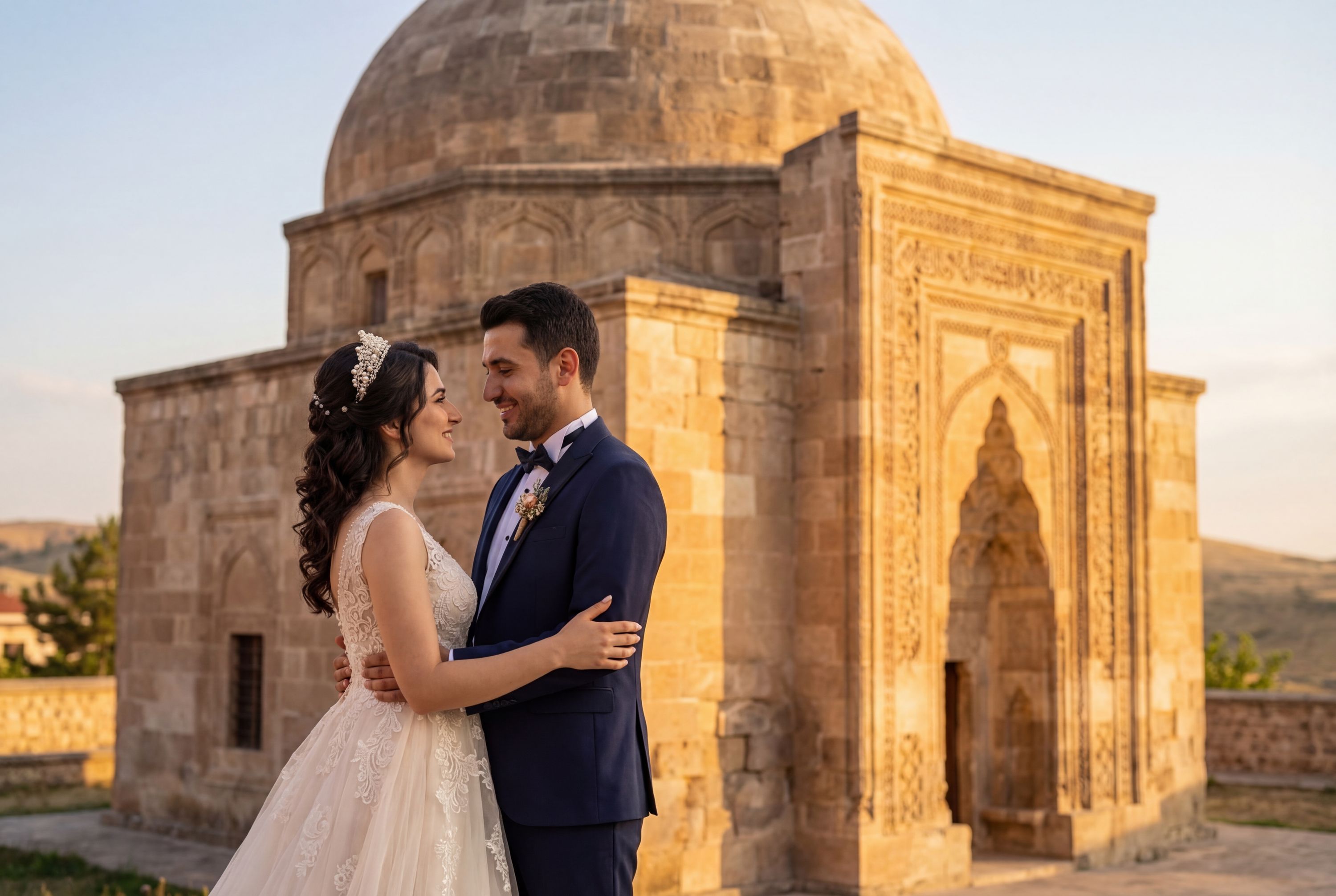 Aşıkpaşa Tomb wedding photography Kırşehir 
