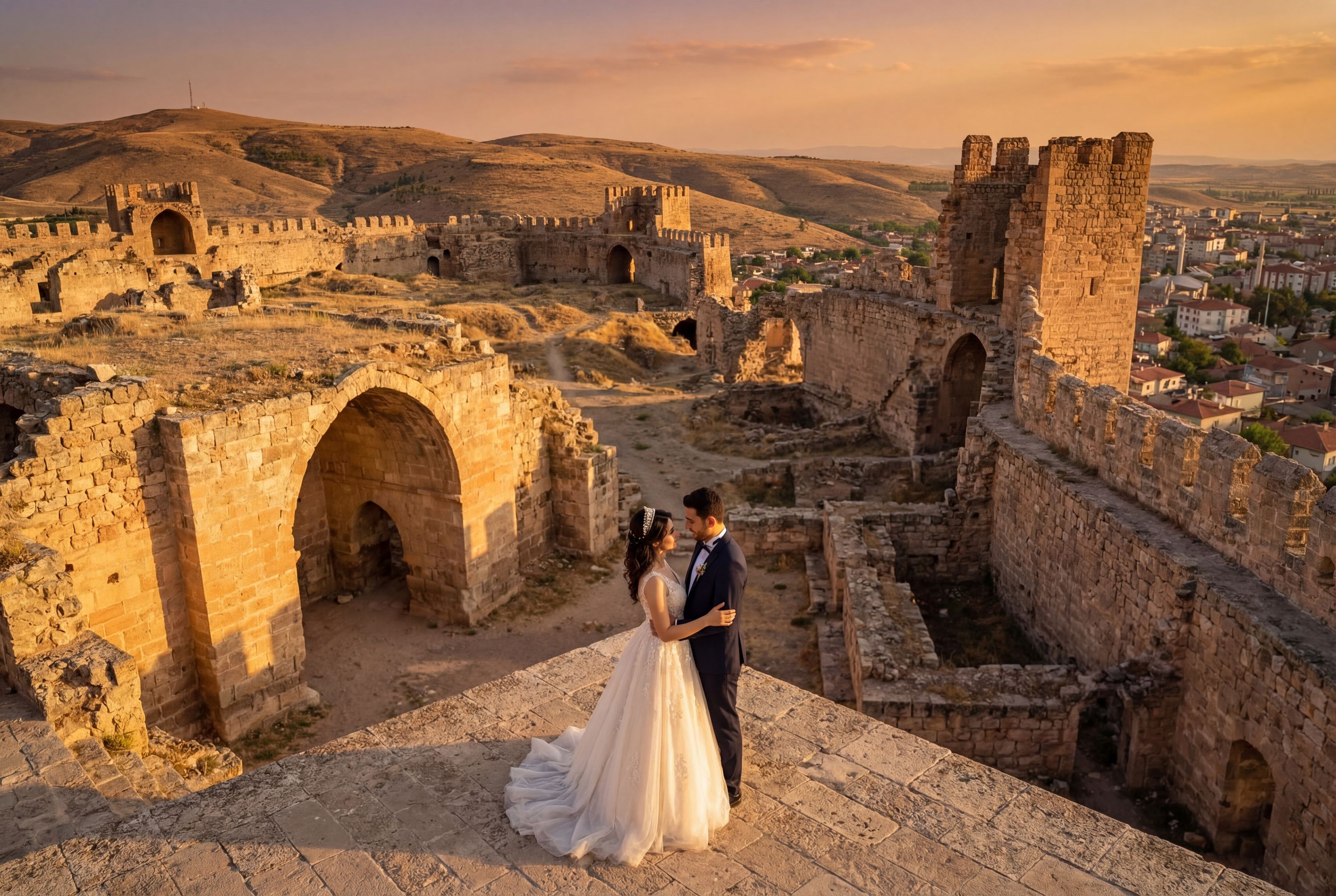 Kırşehir Castle Remains wedding photography Kırşehir 