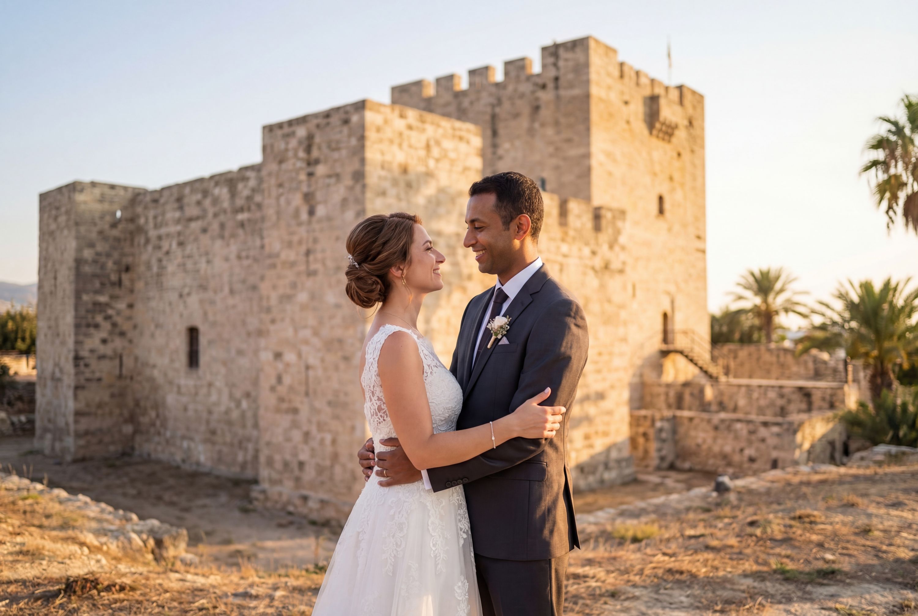 Wedding photography Limassol - Kolossi Castle
