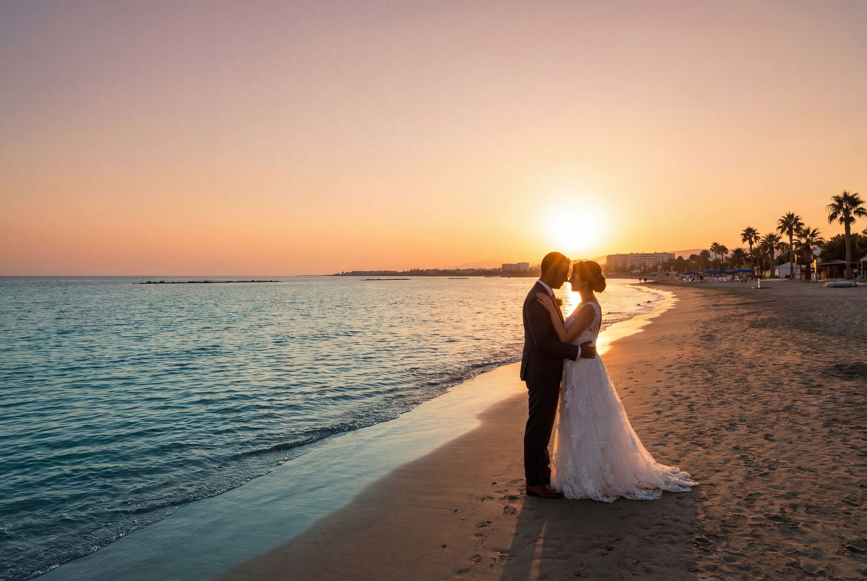 Wedding photography Limassol - Lady's Mile Beach