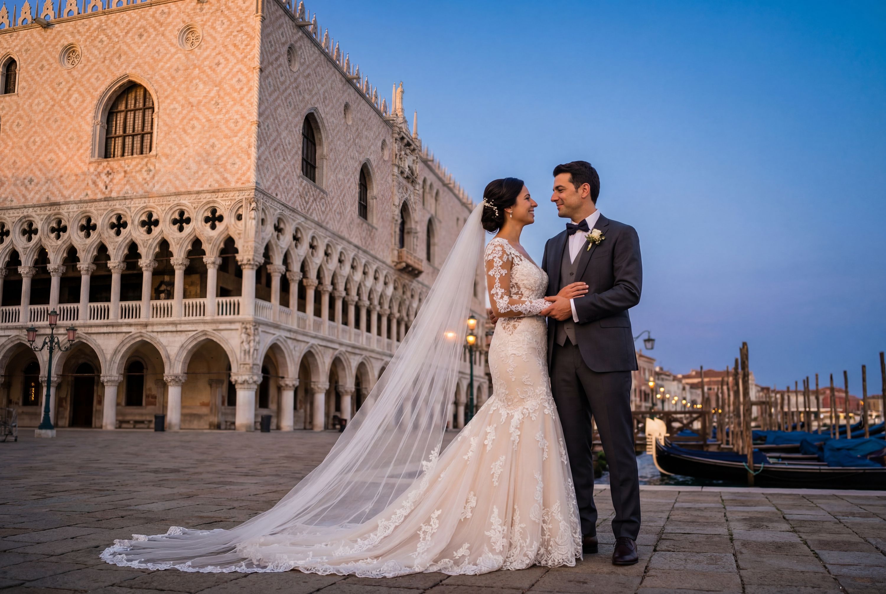 Doge's Palace (Palazzo Ducale) wedding photography Venice 