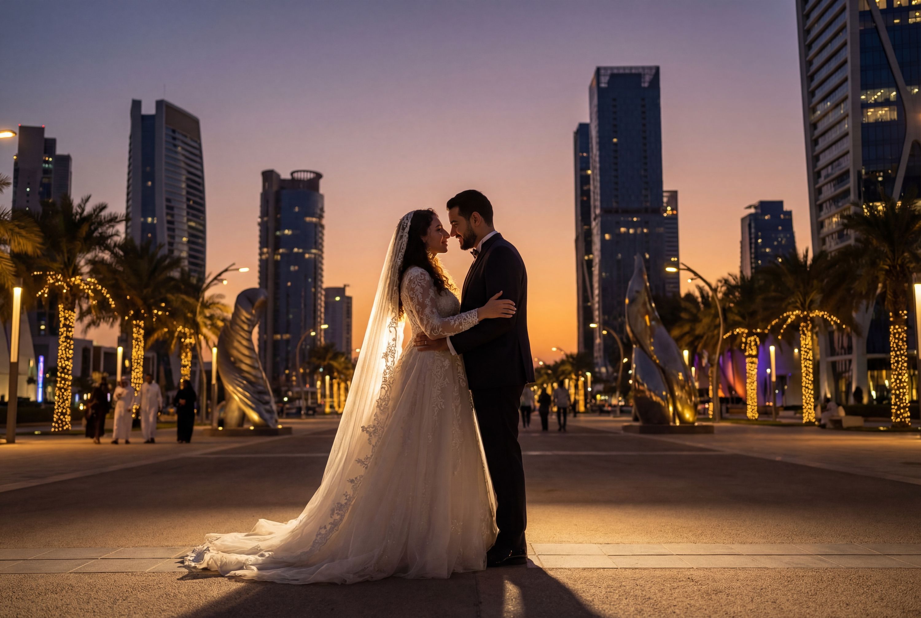 Wedding photography Lusail - Lusail Boulevard