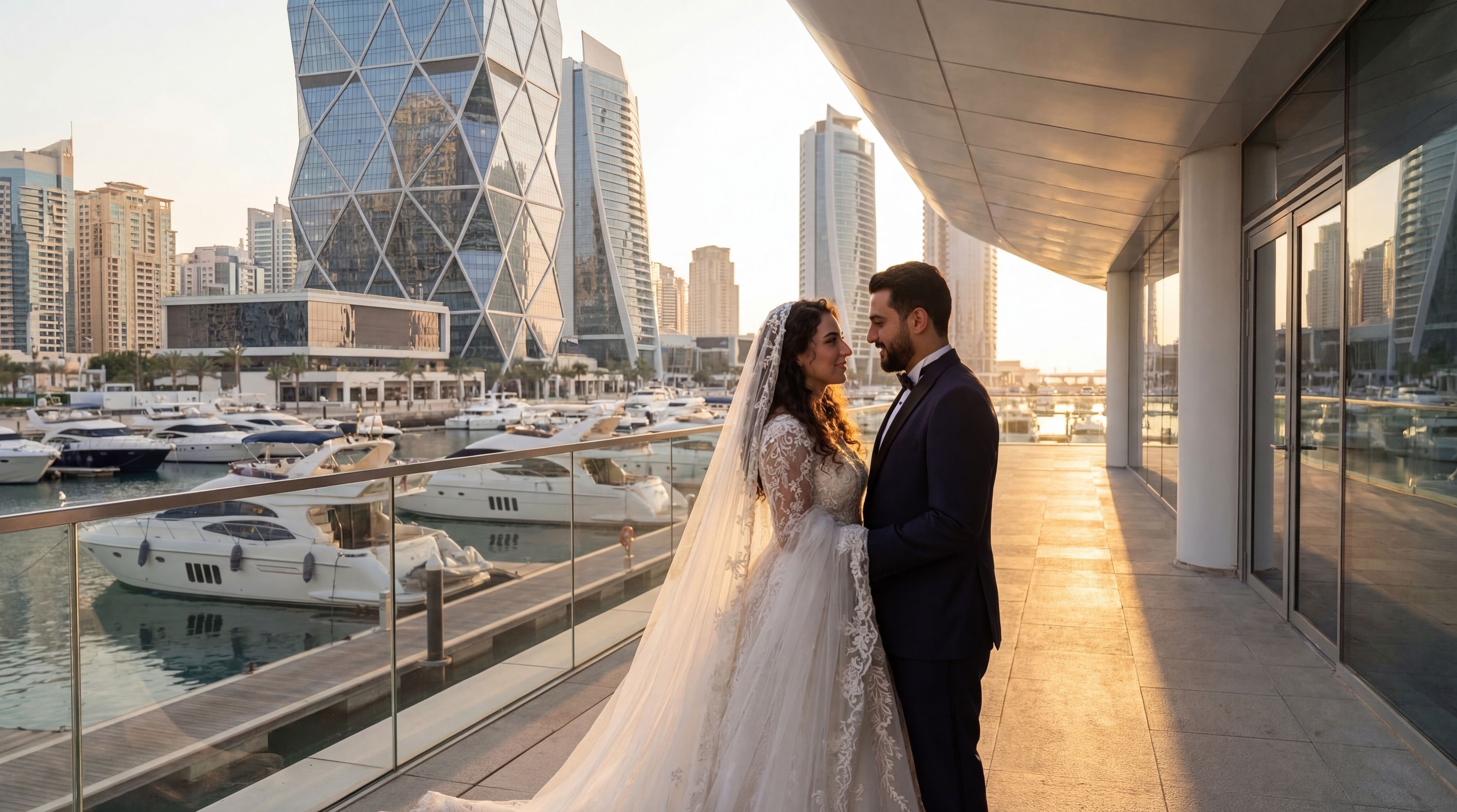 Wedding photography Lusail - Lusail Marina & Yacht Club