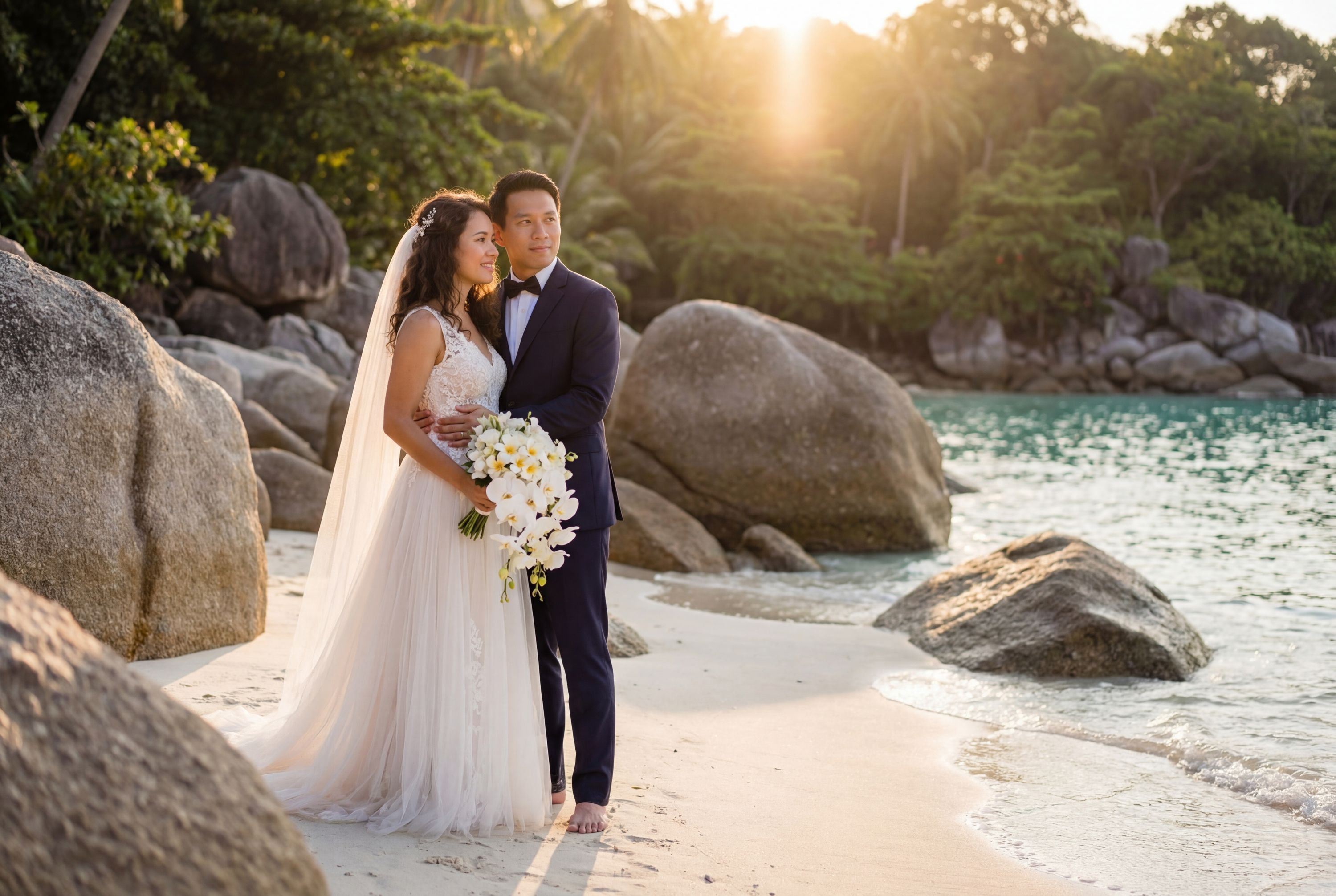 Wedding photography Koh Samui - Silver Beach (Thongtakian Beach)