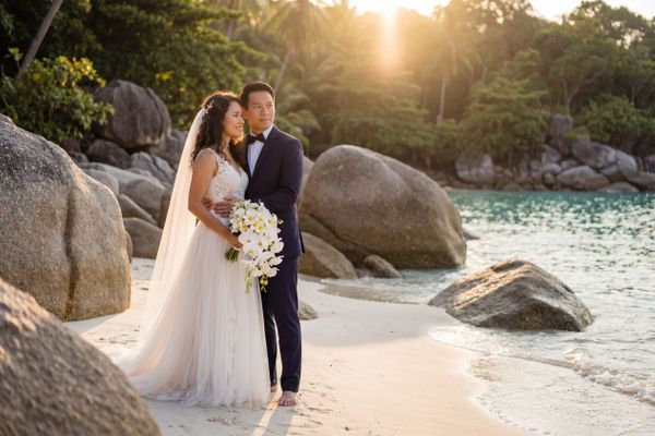 Wedding photography Koh Samui - Silver Beach (Thongtakian Beach)