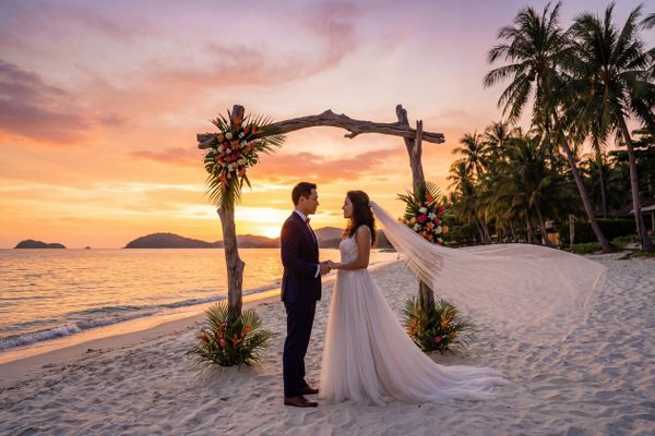 Wedding photography Koh Samui - Taling Ngam Beach (Southwest Coast)