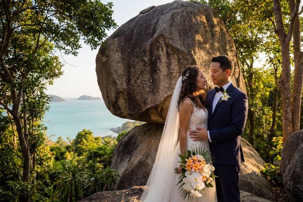 Wedding photography Koh Samui - The Overlap Stone