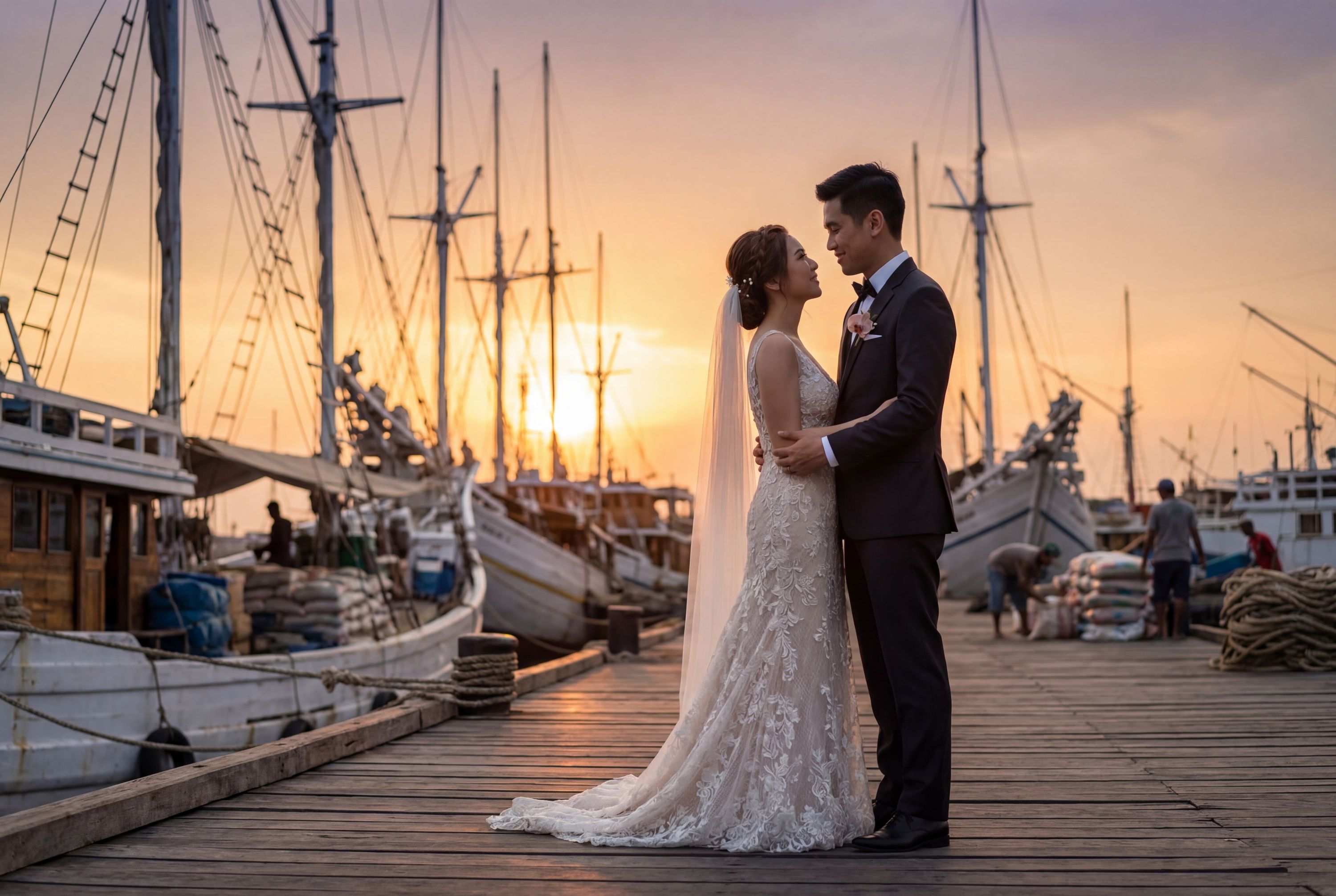 Wedding photography Jakarta - Pelabuhan Sunda Kelapa (Sunda Kelapa Harbor)