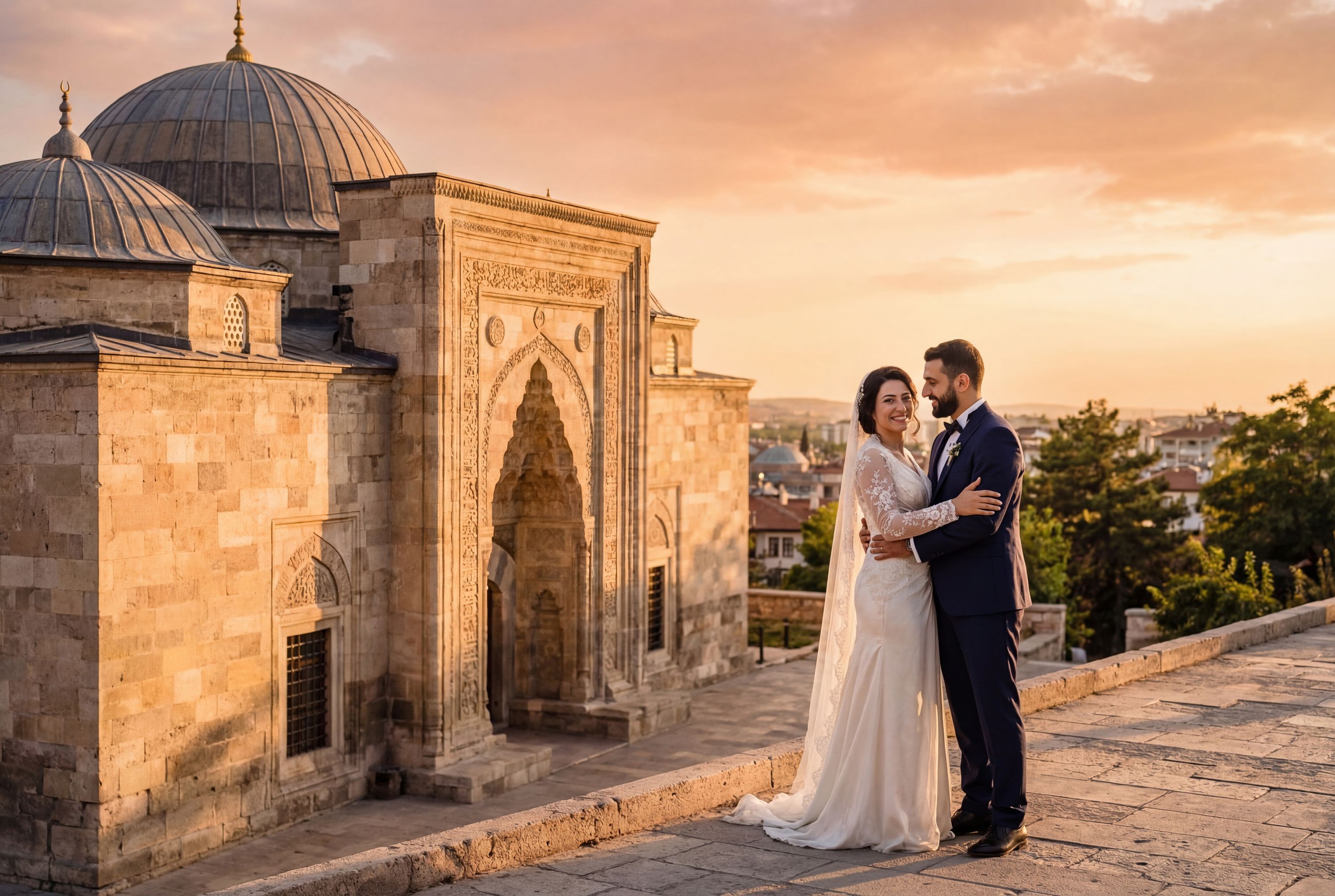 Wedding photography Konya - Alaaddin Hill & Mosque