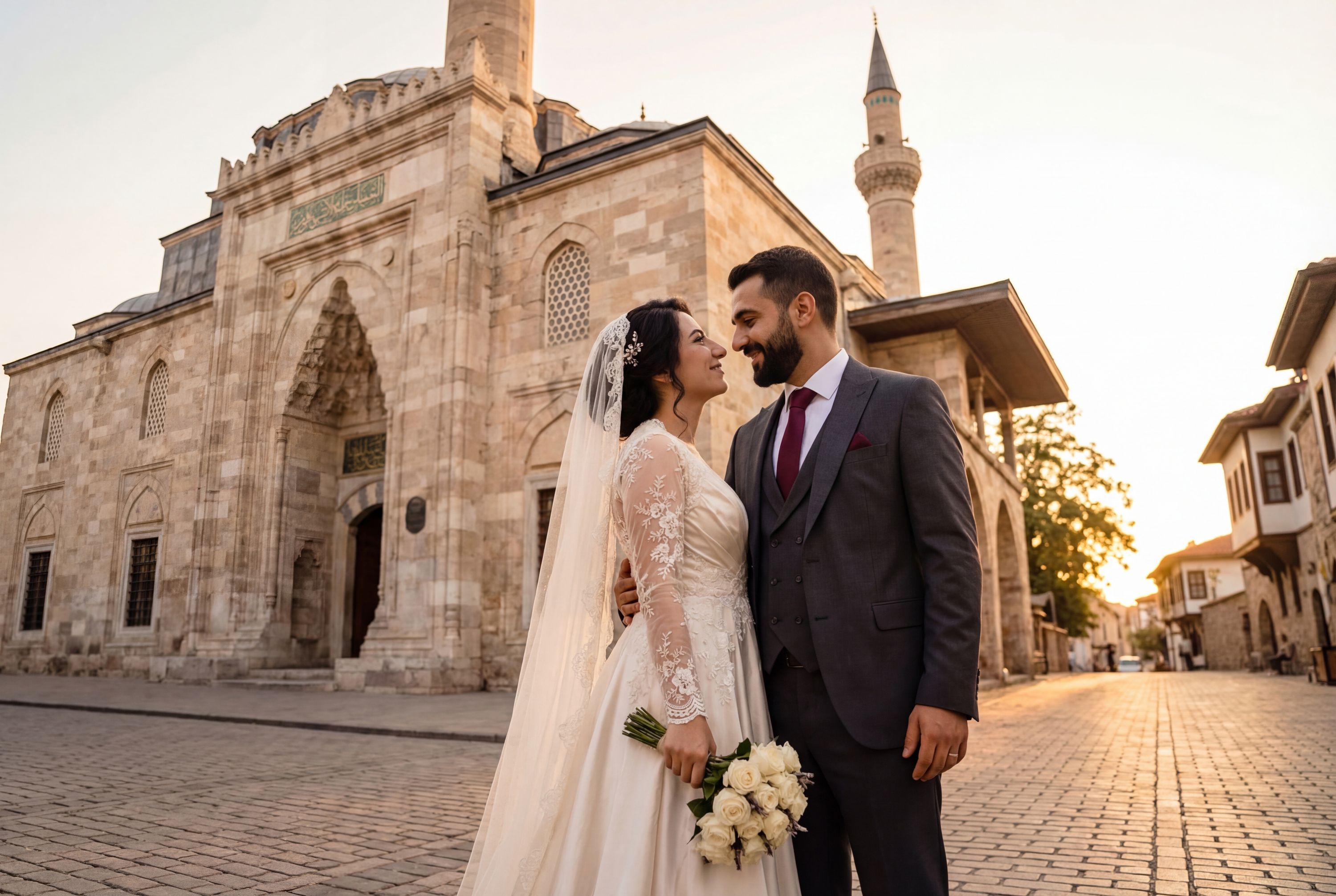 Wedding photography Konya - Kapu Camii (Kapı Mosque)