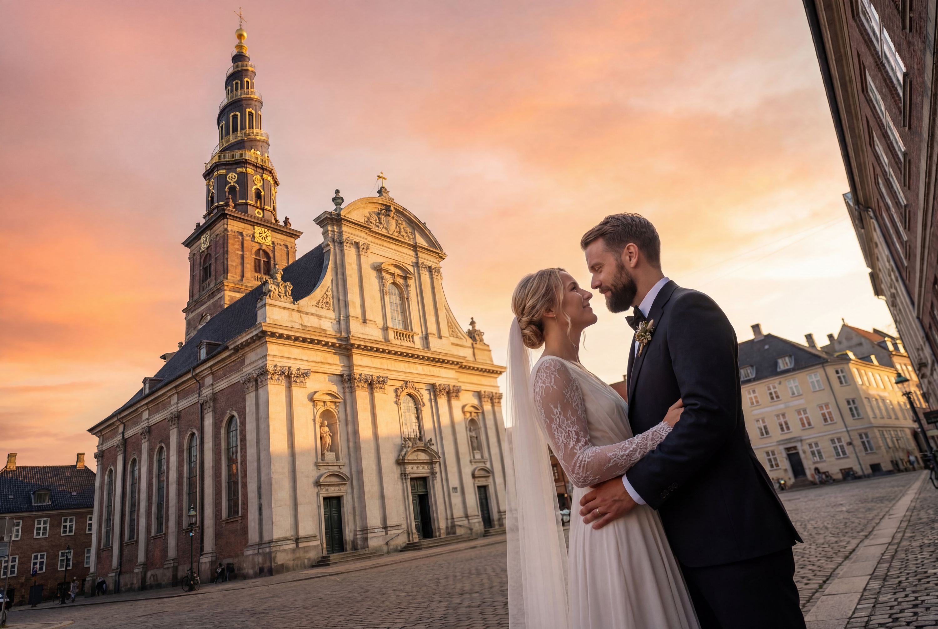 Church of Our Saviour (Vor Frelsers Kirke) wedding photography Copenhagen 