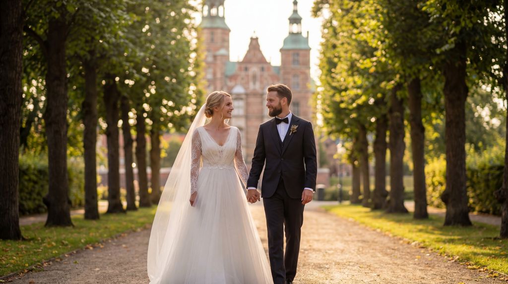 Rosenborg Castle wedding photography, Copenhagen, Rosenborg Castle wedding photography, Copenhagen,