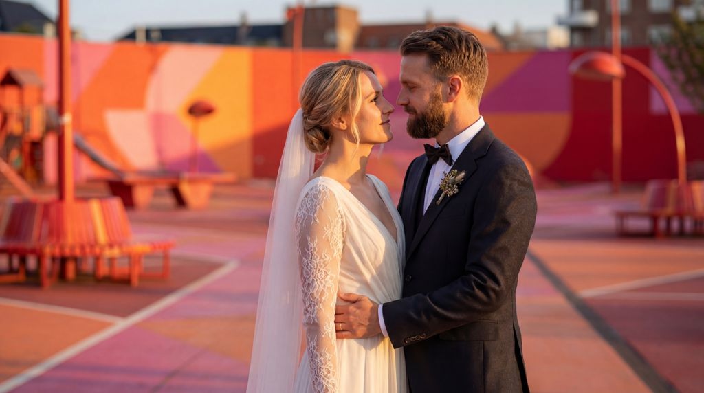 Superkilen Park wedding photography, Copenhagen, Superkilen Park wedding photography, Copenhagen,