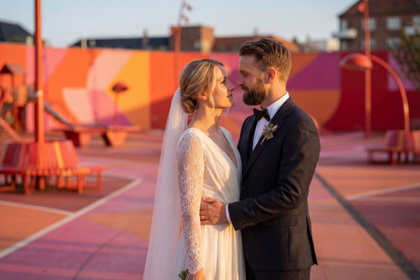 Superkilen Park wedding photography Superkilen Park wedding photography Copenhagen