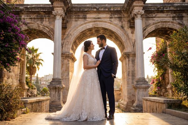 Hadrian's Gate wedding photography Hadrian's Gate wedding photography Antalya