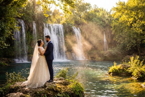 Kursunlu Waterfalls Natural Park wedding photography Kursunlu Waterfalls Natural Park wedding photography Antalya
