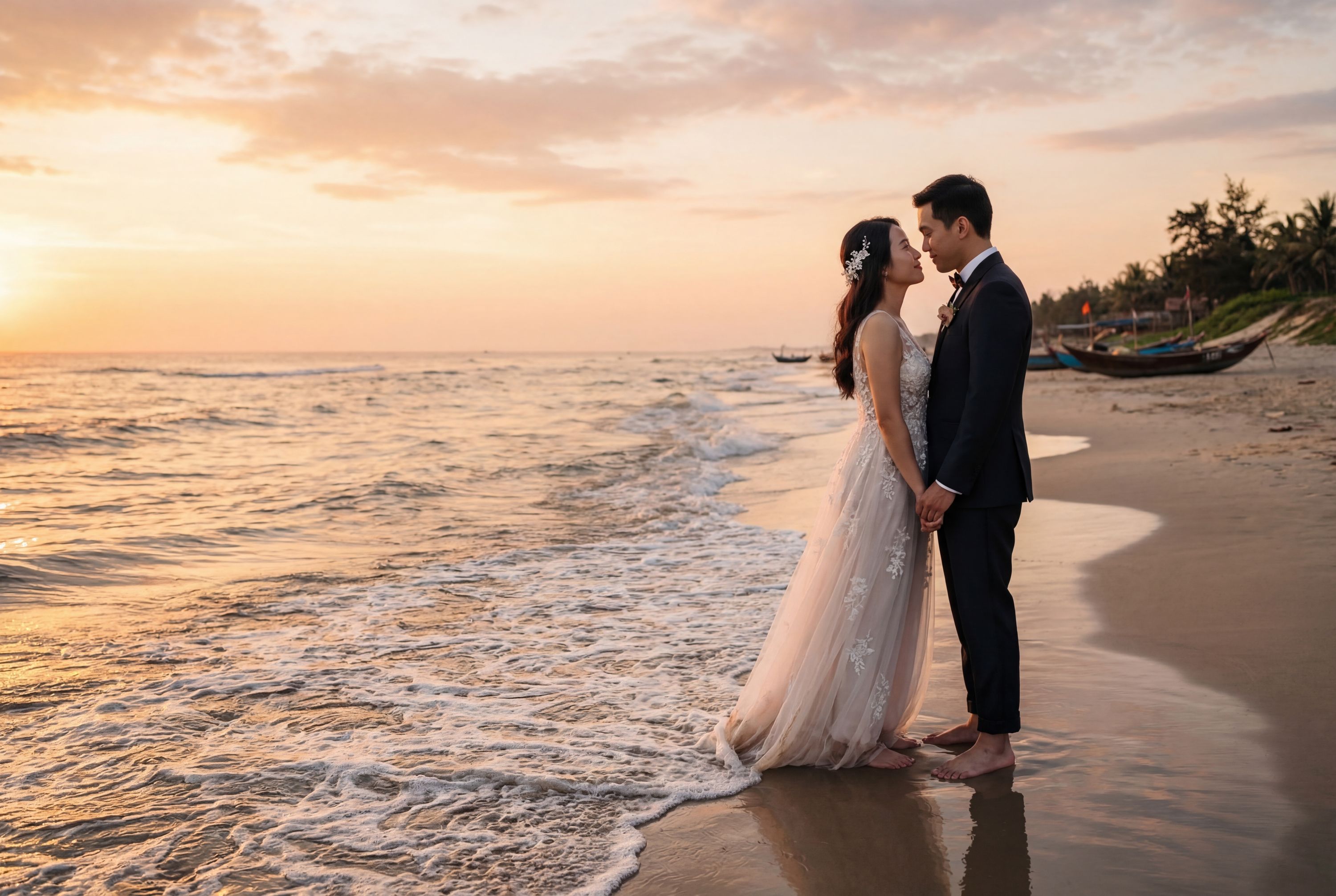 Wedding photography Hoi An - An Bang Beach