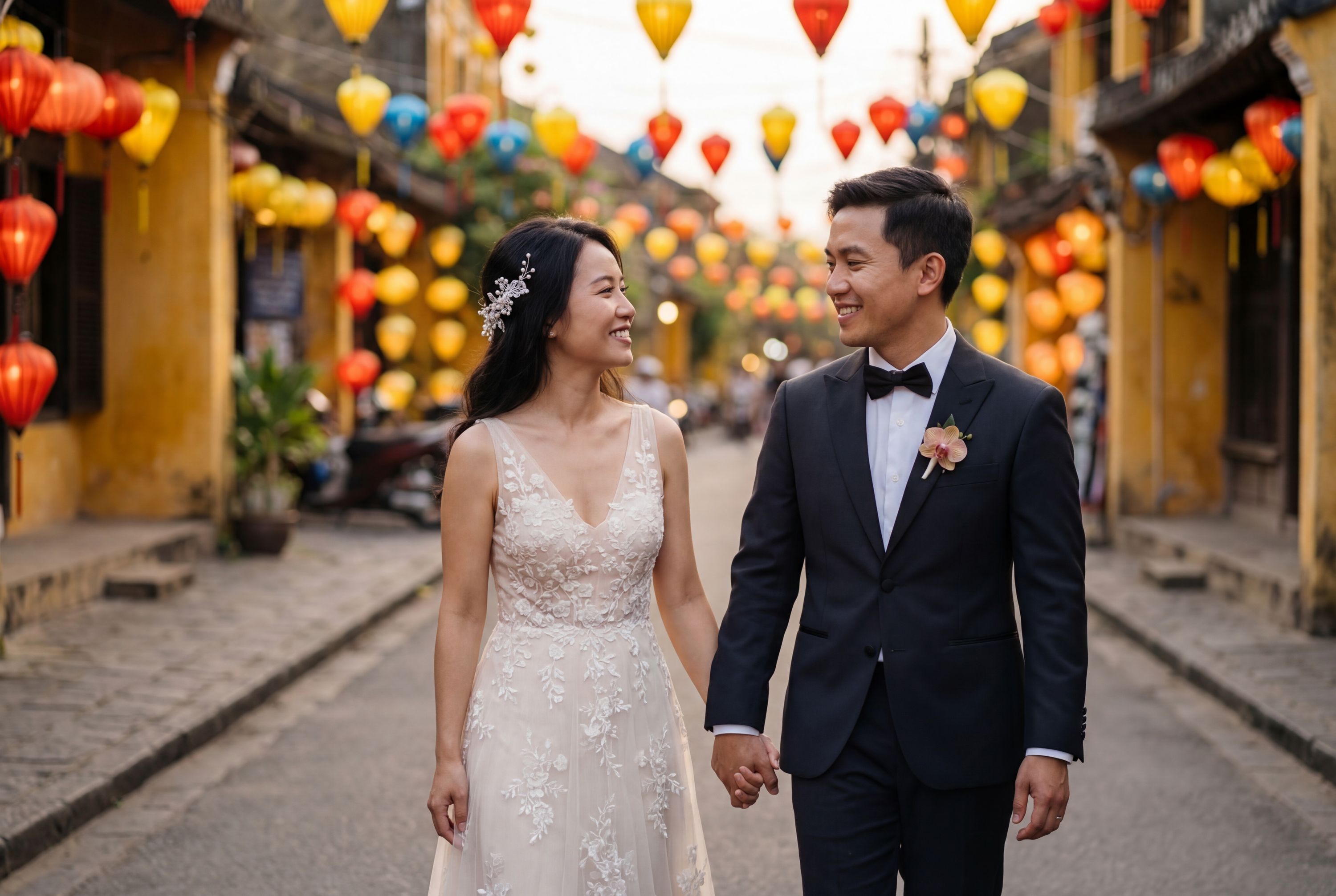 Wedding photography Hoi An - Hoi An Ancient Town Streets
