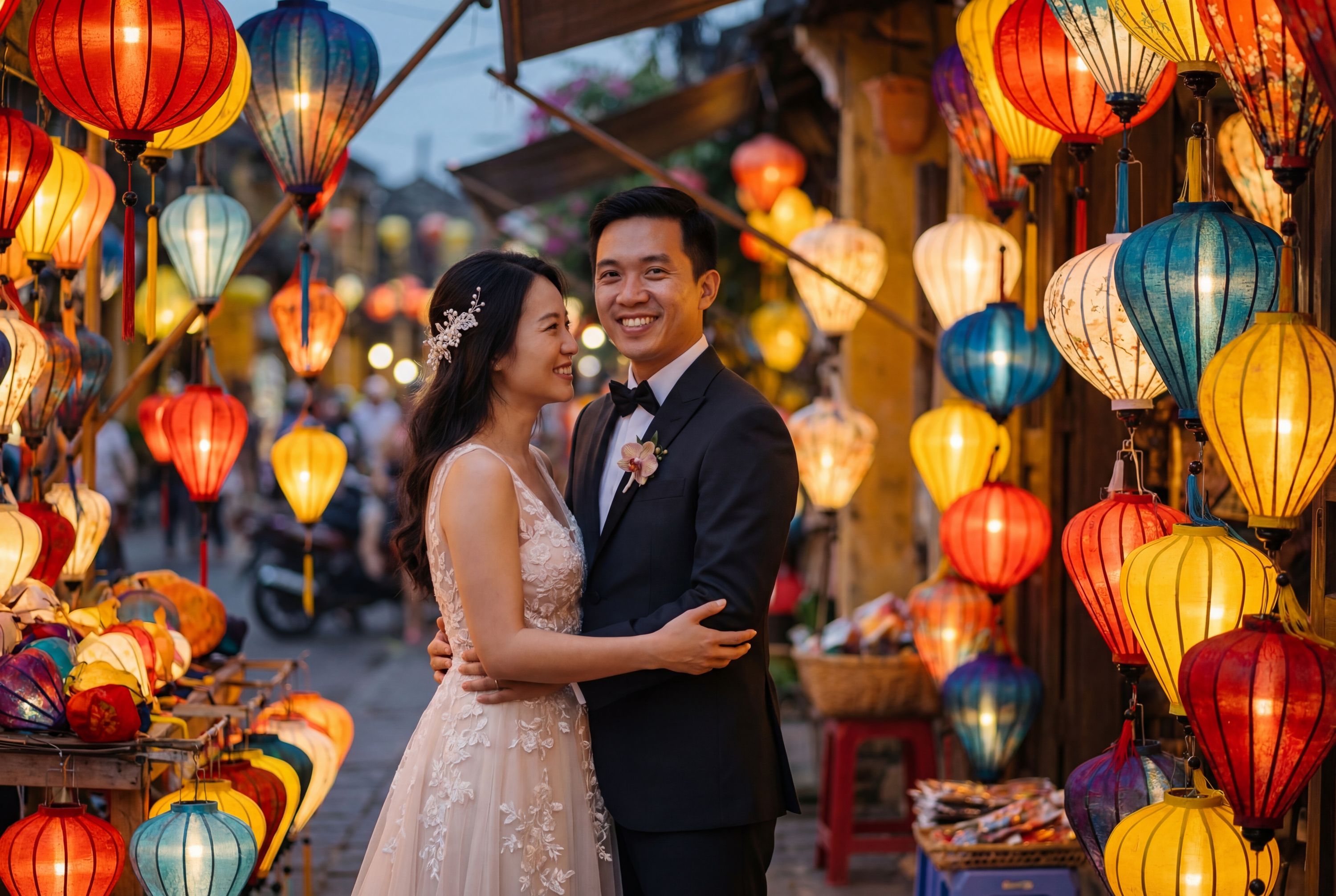 Wedding photography Hoi An - Hoi An Lantern Workshops