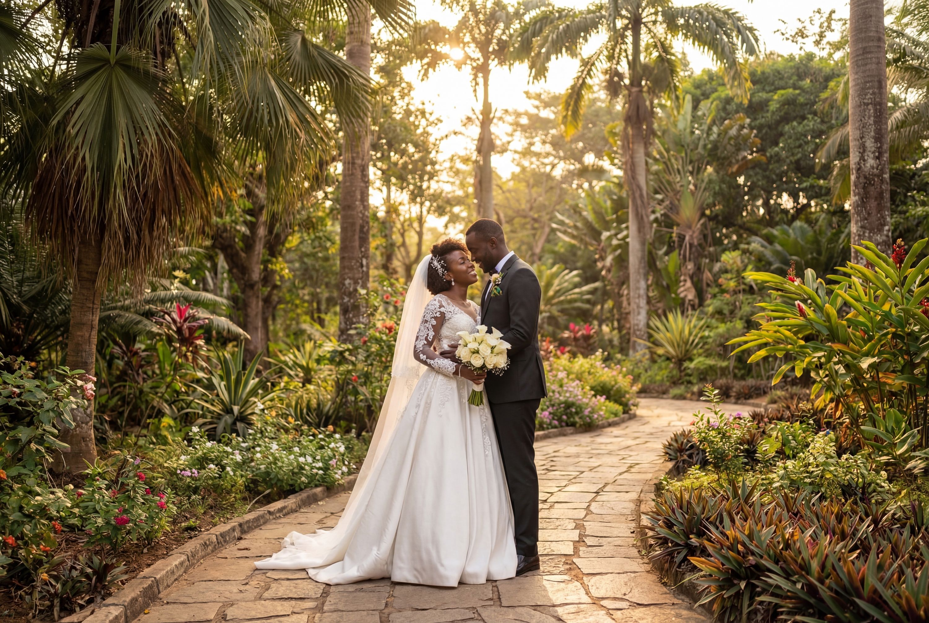 Wedding photography Ibadan - University of Ibadan Botanical Garden