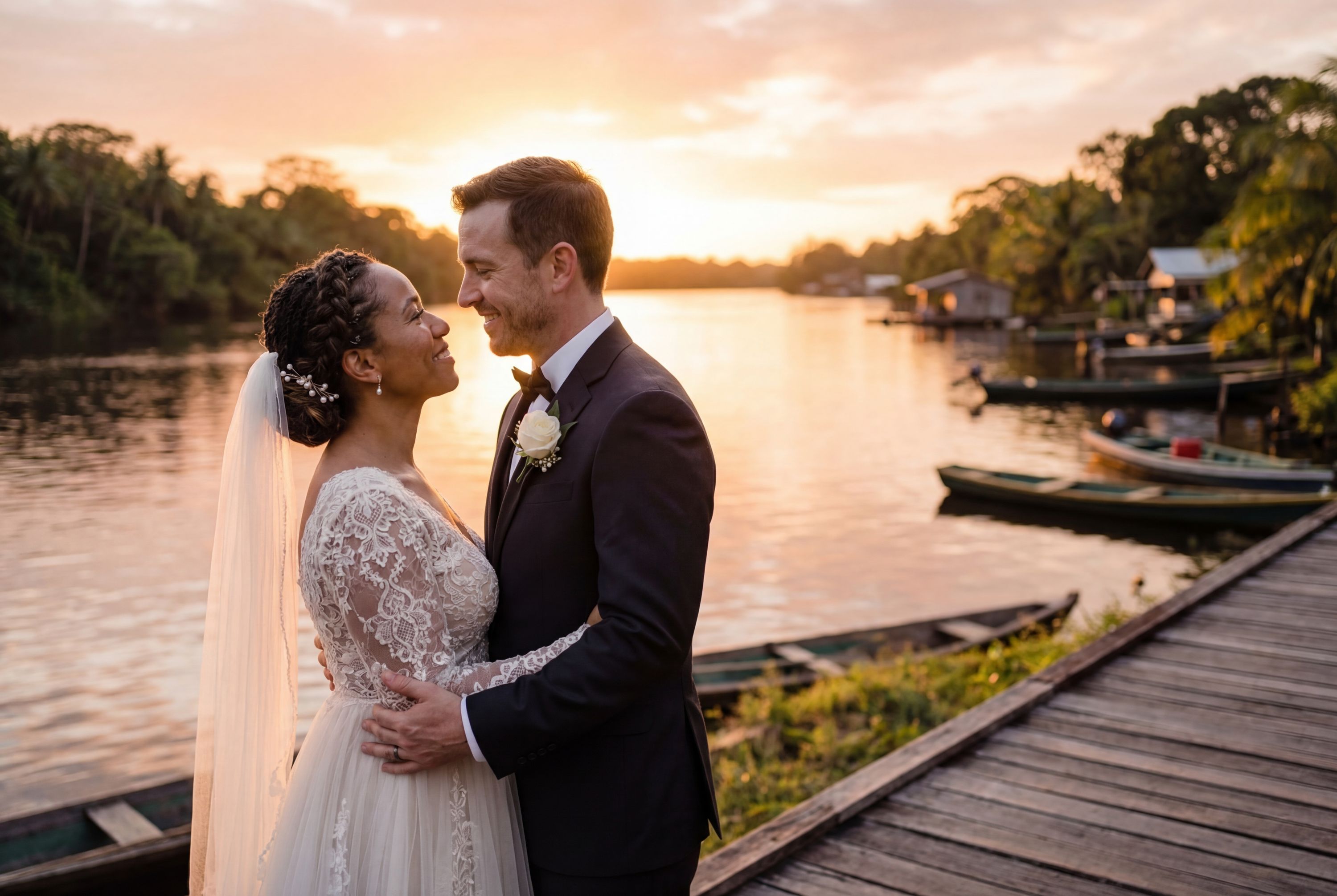 Wedding photography Linden - Demerara River Banks (Mackenzie Waterfront)