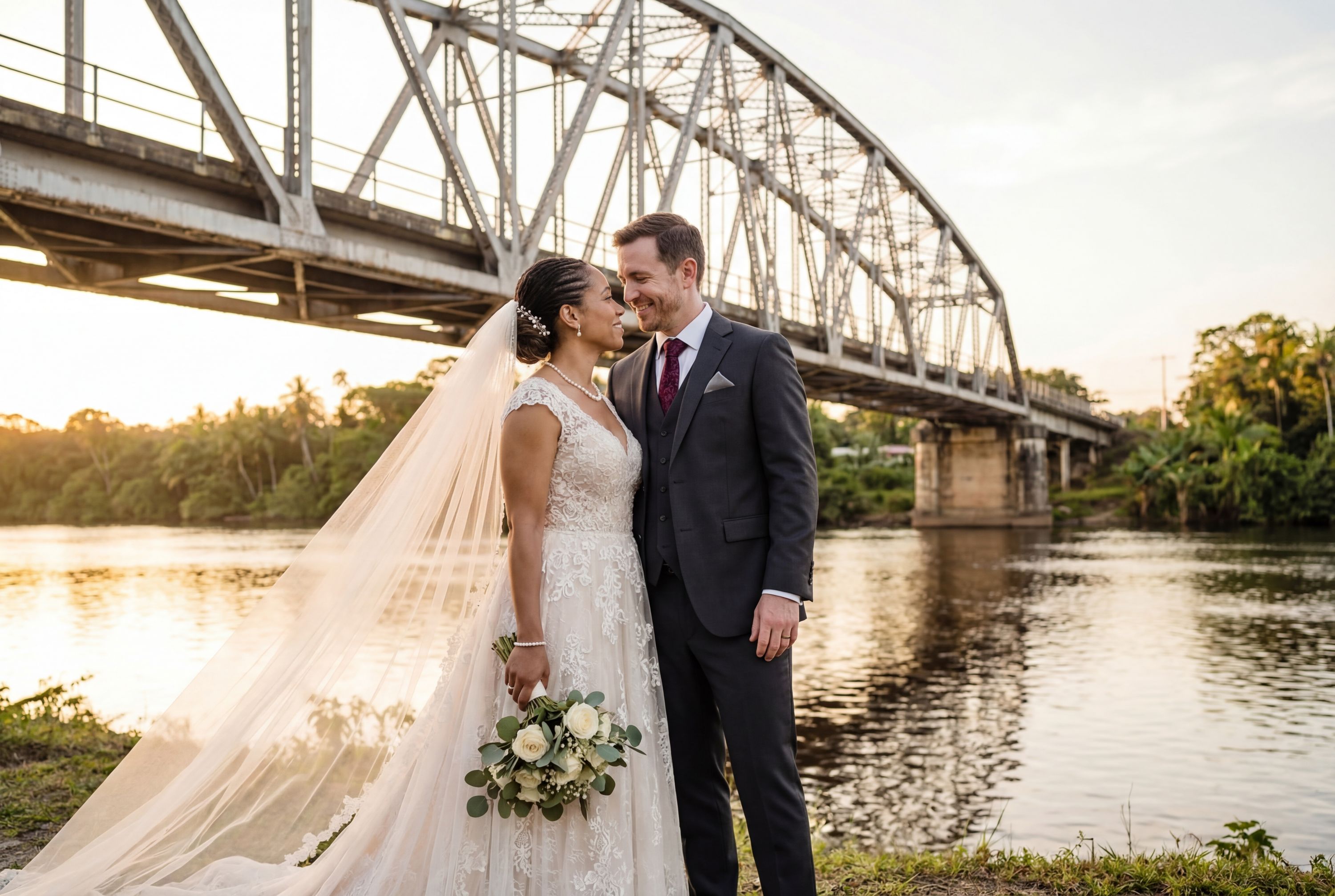 Wedding photography Linden - Wismar-Mackenzie Bridge