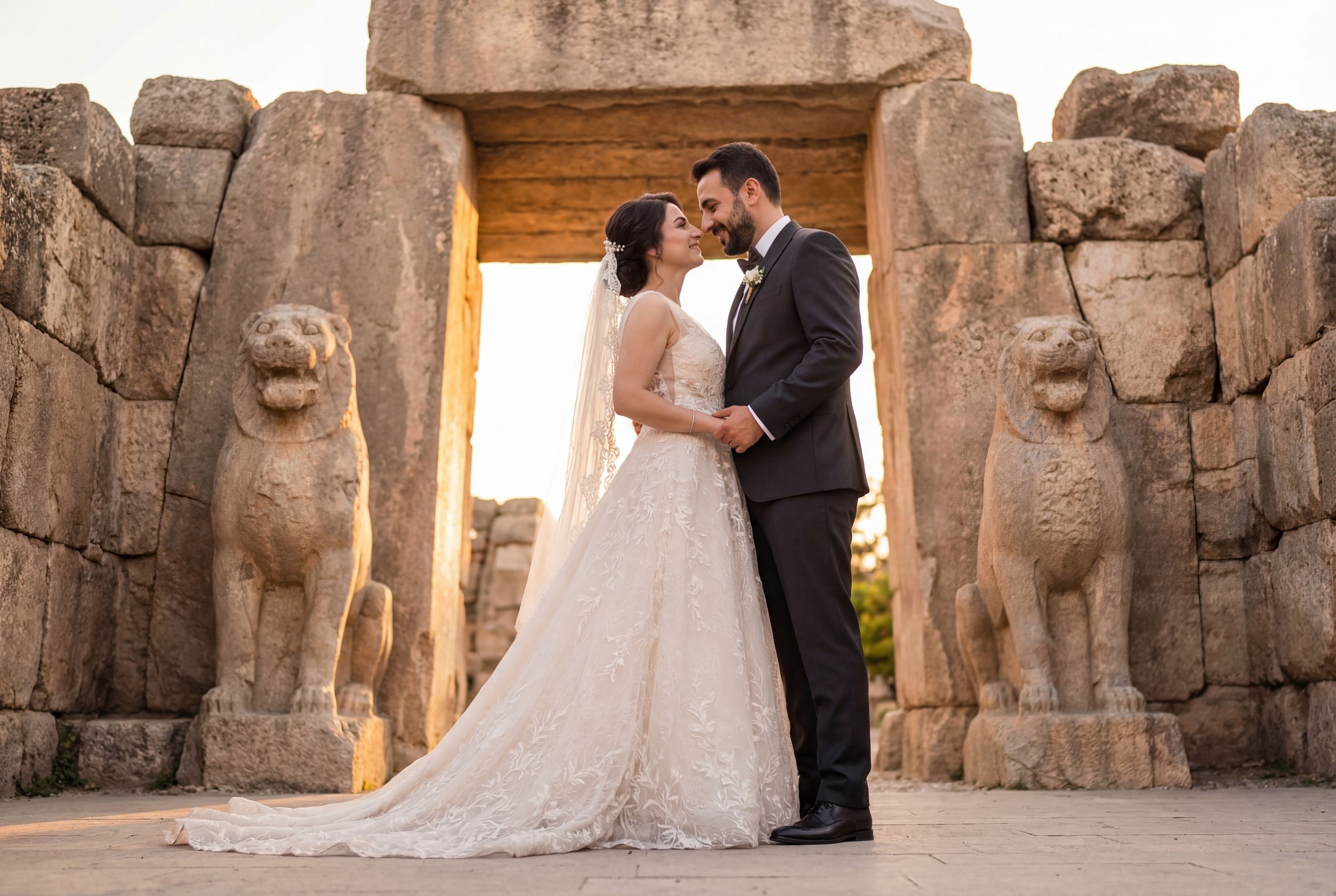 Alacahöyük Archaeological Site wedding photography Çorum 