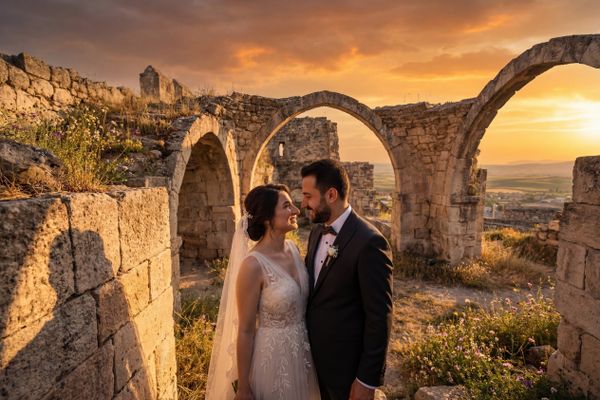 Çorum Castle Ruins wedding photography Çorum Castle Ruins wedding photography Çorum