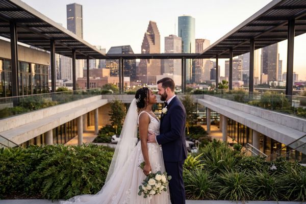 Wedding photography Houston - POST Houston (Rooftop Park)