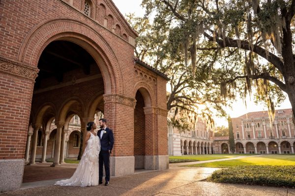 Wedding photography Houston - Rice University Campus
