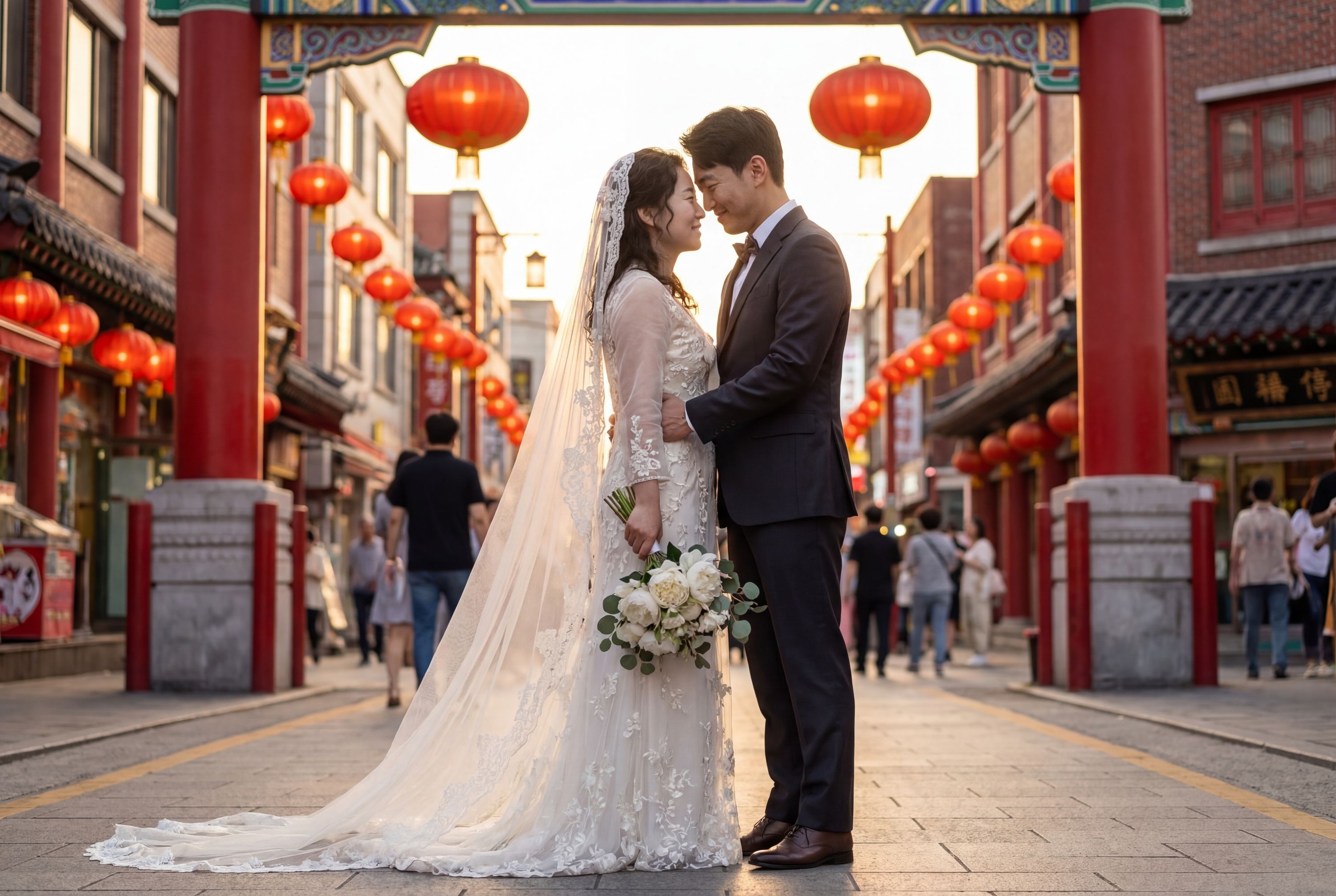 Wedding photography Incheon - Incheon Chinatown