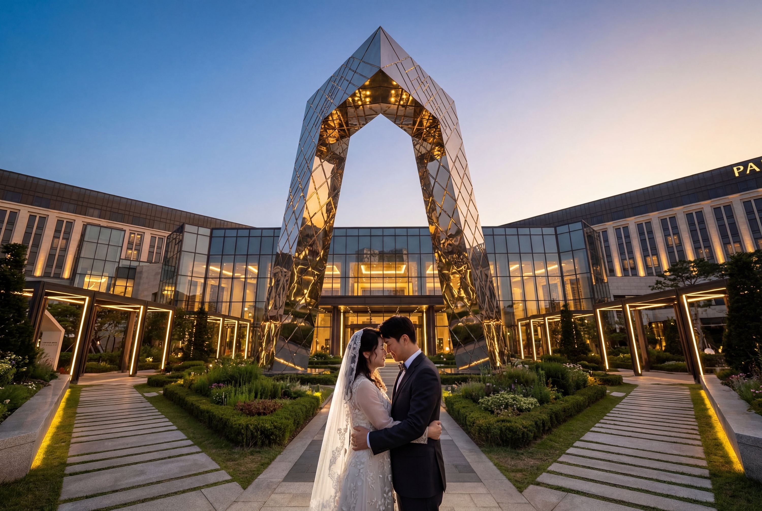 Wedding photography Incheon - Paradise City