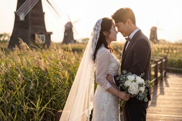 Wedding photography Incheon - Sorae Ecology Park