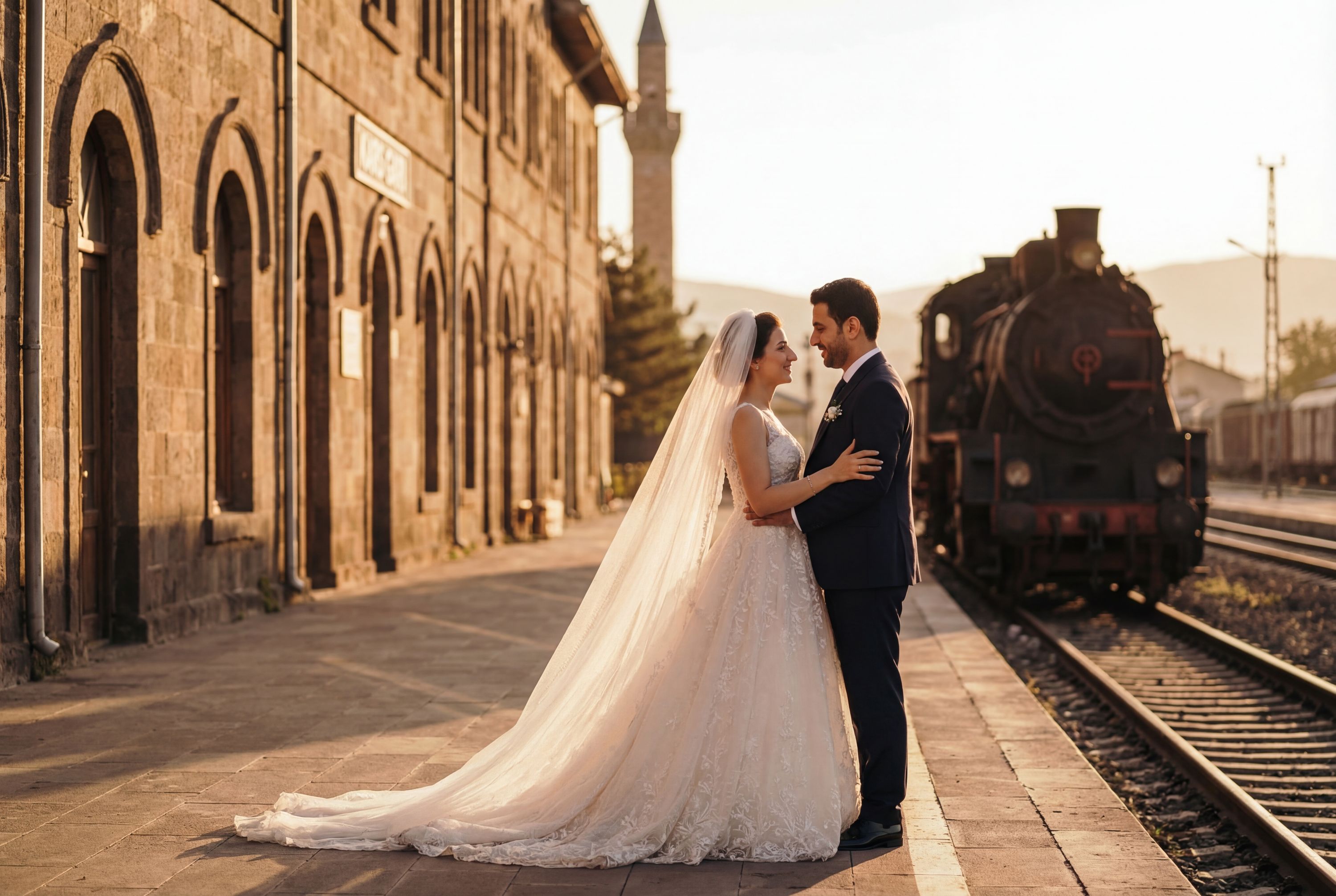 Wedding photography Kars - Kars Train Station (Kars Garı)