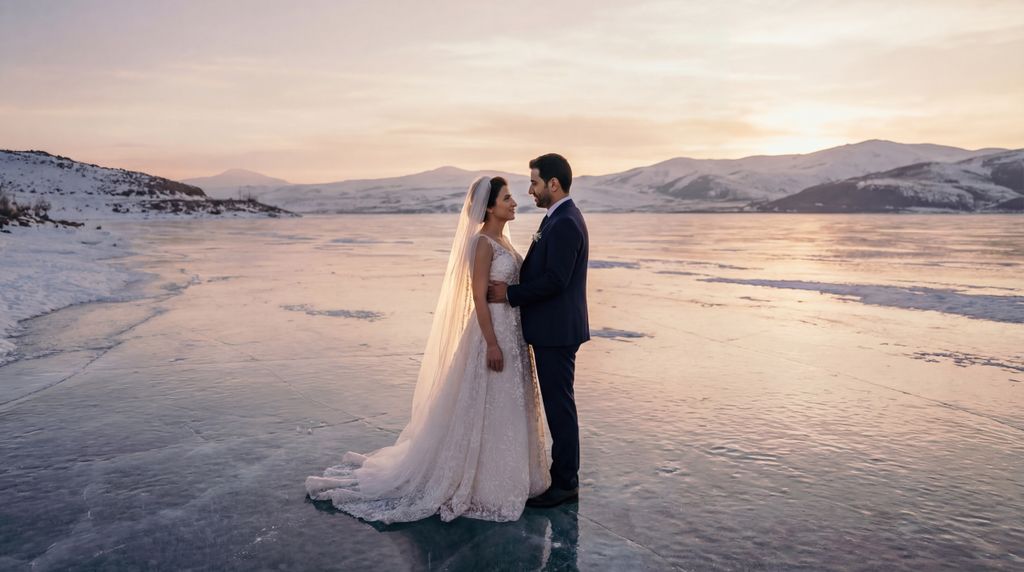 Lake Çıldır (Frozen Lake) wedding photography, Kars, Lake Çıldır (Frozen Lake) wedding photography, Kars,